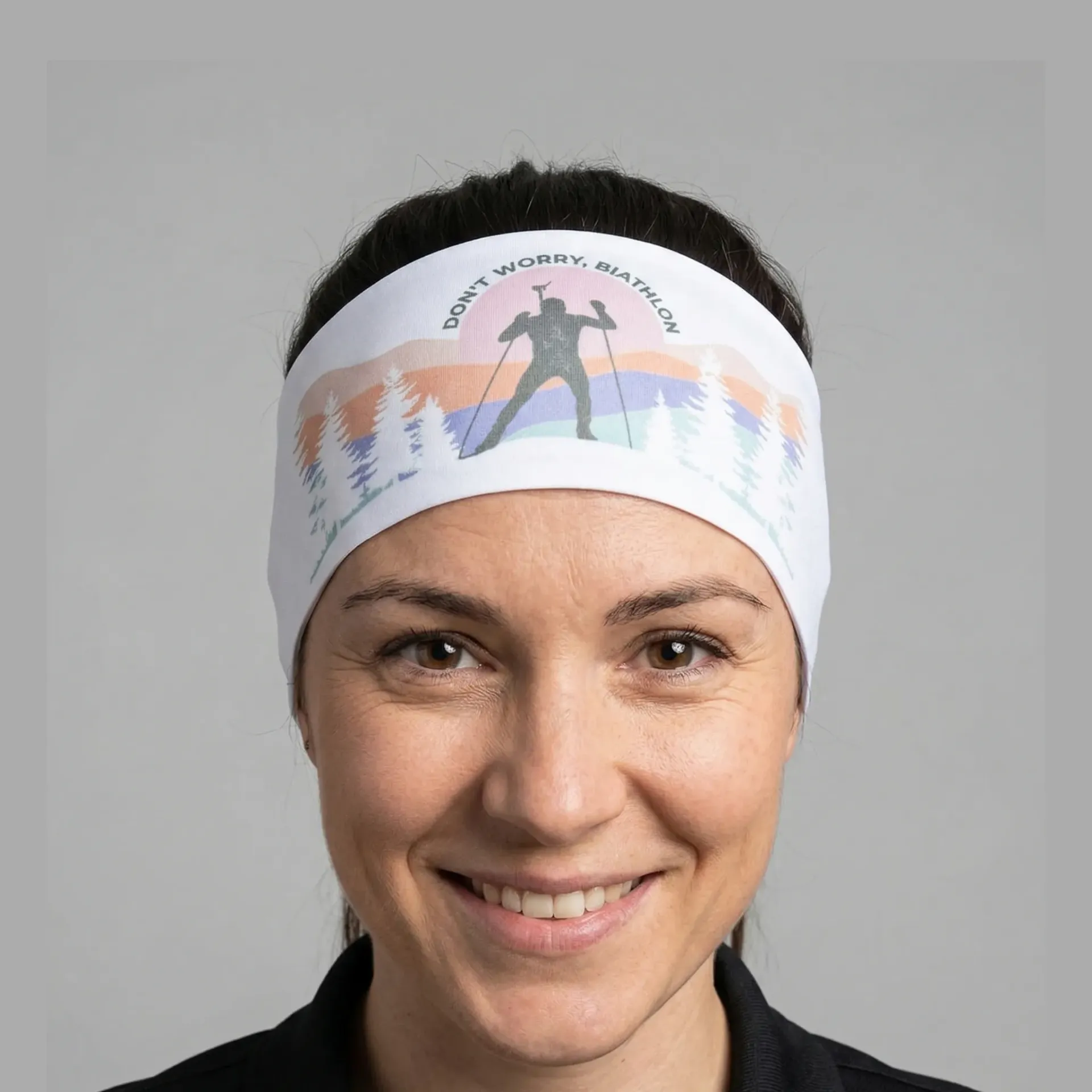 Bandeau Don't worry biathlon