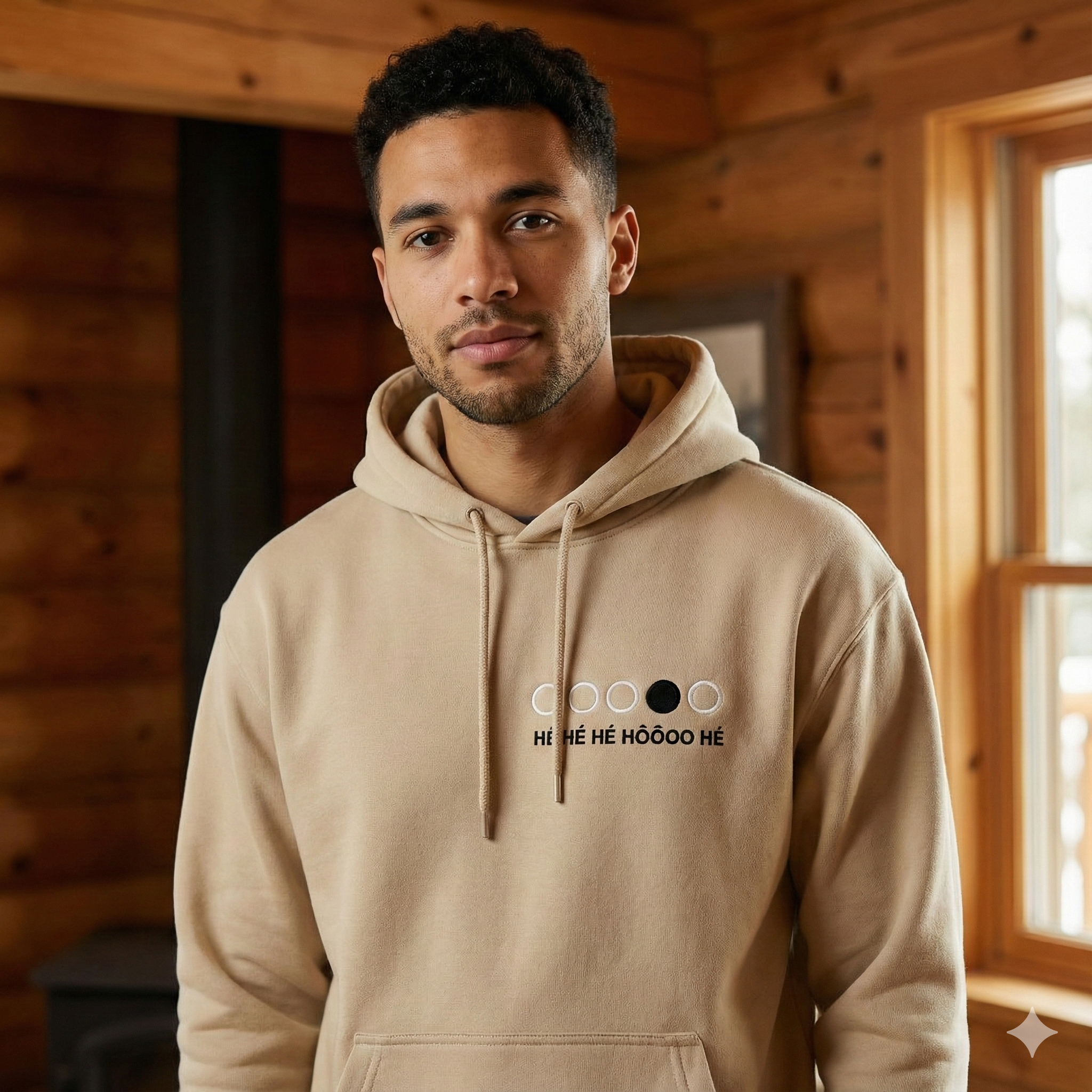 Hoodie beige Heho